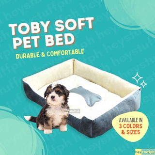 Toby Soft Pet Bed (55, 65, 75 cm) M L XL Dog Bed Cat Bed