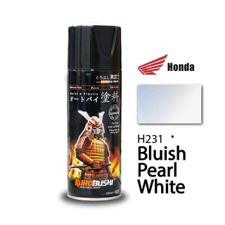 H231** BLUISH PEARL WHITE SAMURAI HONDA 400ML