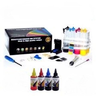 Ciss kit complete set for hp EP,CA with ink 1set cmyk