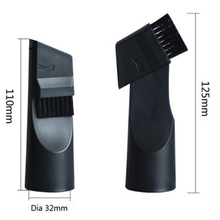 2 in 1 Vacuum Cleaner Brush 32mm Interface Internal Diameter Sucker PP Suction Nozzle (6)