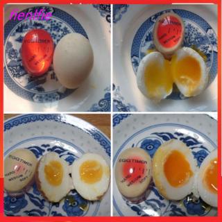 finelife Boiled Egg Soft Medium Hard Boiled Eggs Cooking Eco-Friendly Eggs Timer Red