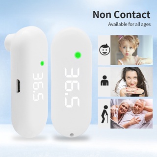 【Ready Stock】Rechargeable Infrared Thermometer USB Non-contact Forehead Ear Thermometer for Baby Kids Children Adults