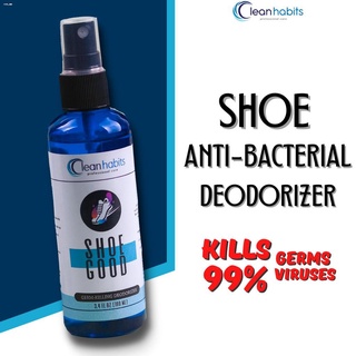 ☽⊙Clean Habits Shoe Good Germ-Killing Deodorizer Antibacterial spray (100ml)