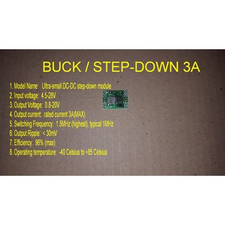 Mini DC-DC Buck Converter 2A Step Down