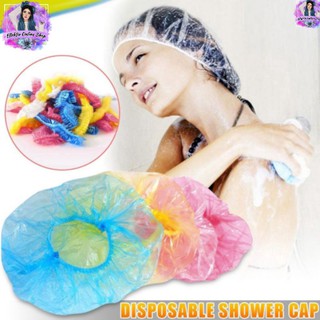 Disposable Shower Cap Strip Plastic Waterproof Bathing