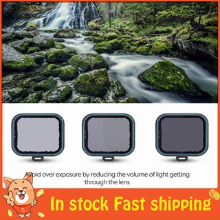 TELESIN ND4/8/16 ND Fader Filters Set for Gopro Hero 5&6