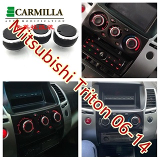 3pcs/set Car AC Knob Air Conditioning Knob Heat Control Switch Knobs Modification for Mitsubishi Triton 2006-2014 Acc.