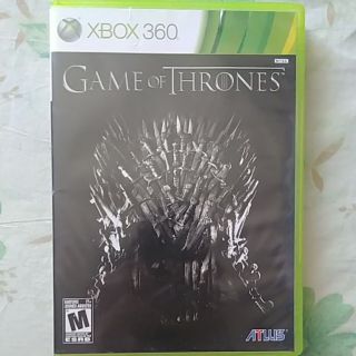Xbox 360 game of thrones