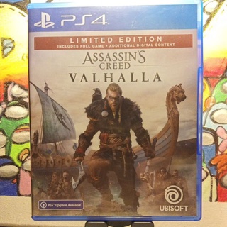 PS4 Assassins Creed Valhalla Limited Edition with DLC codes