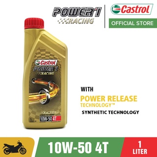 ✲Castrol Power1 Racing 4T 10W-50 Engine Oil 1 Liter◎
