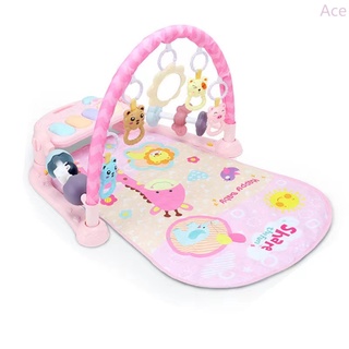 Baby Gym Frame Fitness Play Mat Piano Music Carpet Early Education Toy#cod
