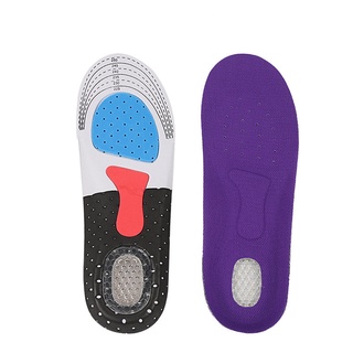 Eva Sports Insoles For Shoes Men Women Insert Arch Support Silicone Honeycomb Heel Pad Shock Absorpt