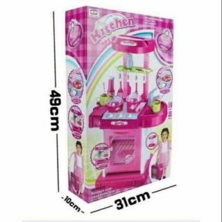 New best selling big size kitchen play set (66cm)