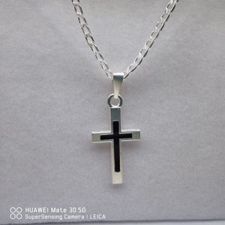 Silver Cross✝ Pendant Necklace