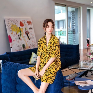 Luxe Wear Rianne Print Silk Sleepwear Loungewear Luxury Pajama Terno