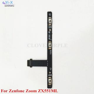 For ASUS Zenfone Zoom ZX551ML Power ON OFF Volume Button Flex Cable