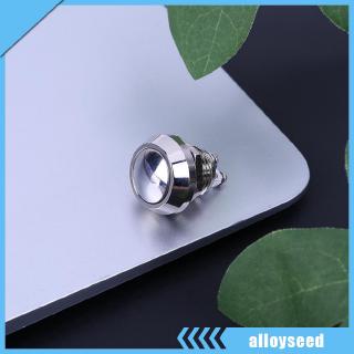 [AL]12mm Metal Boat Horn Momentary Stainless Steel Push Button Starter Switch