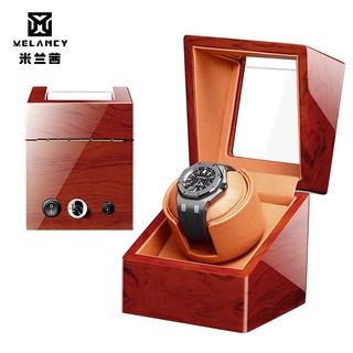 Melancy Mabuchi Motor Wooden Safe Watch Box Rotate China Vollmond Custom Automatic Single Travel Winder