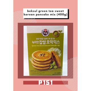 GREEN TEA SWEET KOREAN PANCAKE MIX (400g)