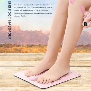 Electric EMS Foot Massage Pad Portable household acupuncture stimulation massage foot pad massager