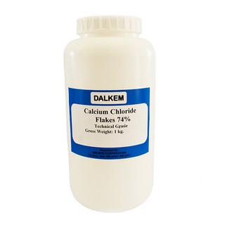 Calcium Chloride Flakes 74% Technical Grade 1 kilogram