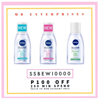 Nivea MicellAIR Water Cleanser 0% Alcohol