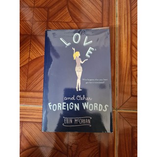 Almost new! Love and Other Foreign Words