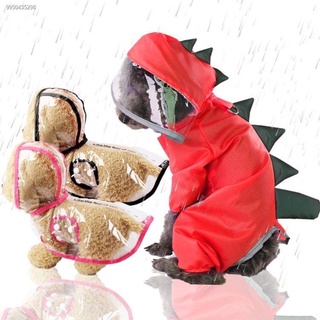 ✽Bichon raincoat multicolor optional soft material transparent raincoat pet raincoat dog raincoat pe