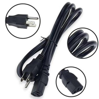 1.2M Plug 3-Pin AC Adapter Charger Power Supply Cable PC For Laptop Cord