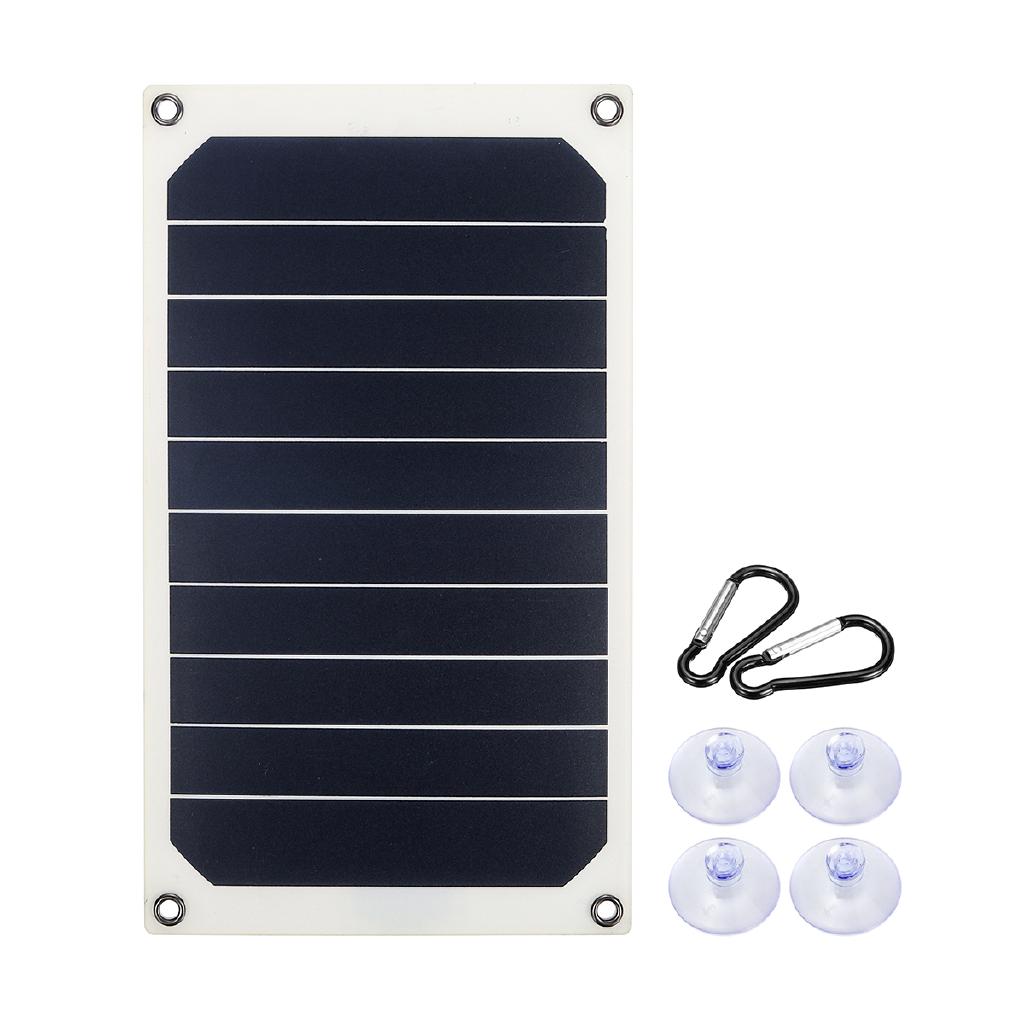 10W 6V 1700mA Sunpower Solar Panel DC USB Kits For Phone Camping Battery Charger Power Bank (2)