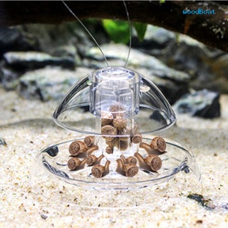 Transparent Plastic Snail Trap Luring Catcher Aquarium Fish Tank Plant Protector