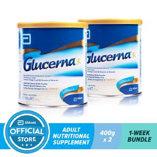 Glucerna Vanilla 400G For Diabetic Nutrition Bundle of 2 (1)
