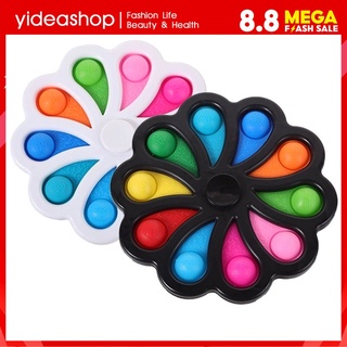 Simple Dimple Push Pop It Bubble Sensory Autism Toy Stress Relief Fidget Spinner Fidget Toy YIDEAJY kids