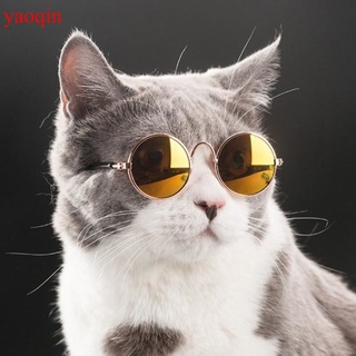 YAOQIN Cool Pet Glasses Small Dogs Puppy Cat Sunglasses Pet Dog Eye Protection
