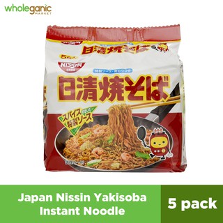 Japan Nissin Yakisoba Instant Noodle 5 pack