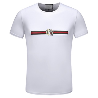 ❃GUCCIS men's crew jersey t-shirt shirt top with Tigar printed S-XXXL H59