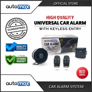 【Ready Stock】✧∈Automax Universal Car Alarm System - Anti-Theft with Keyless Entry