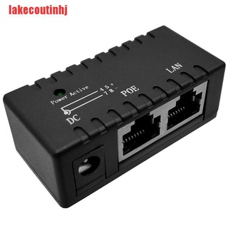 {lakecoutinhj}Gigabit Power Over Ethernet Passive PoE Injector Splitter for CCTV IP camera JUW