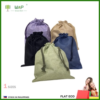 1pc Linen.pouch-Meduim/Drawstring Bags
