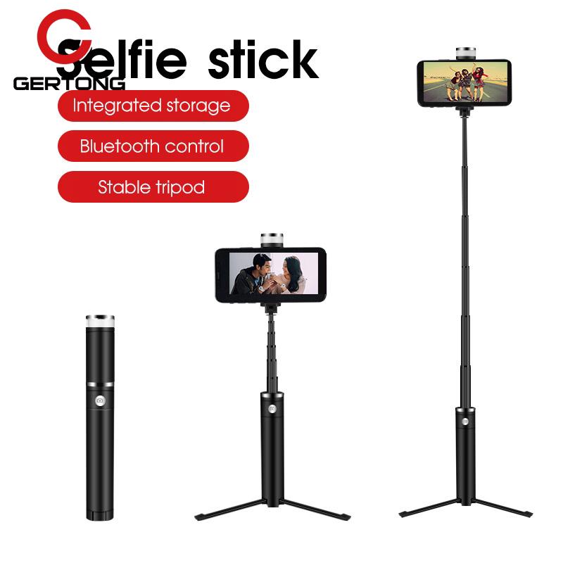 Portable Wireless Bluetooth Selfie Stick Monopod Shutter Remote Extendable Tripod For iOS Android
