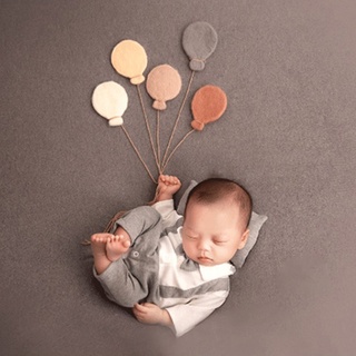 SOME Baby Wool Felt Balloon/Cloud Decorations Infant Photo Shooting Newborn Photography Props