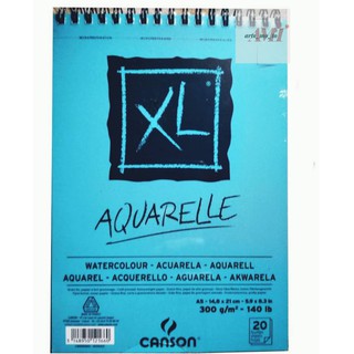 SALE Canson XL Aquarelle A5 300gsm 20 sheets Watercolor Paper