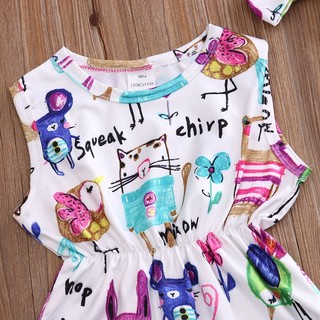 ⚡⏰⚡✨KIDSUP-Infant Baby Girls Clothes Painting Romper (6)