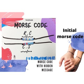 Morse Code (customize) 3for100