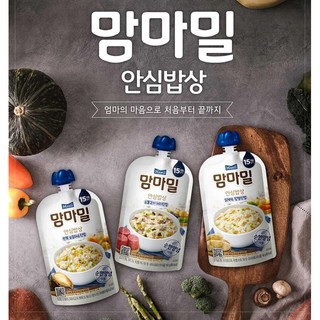 KOREA Mamma Meal Relief Table of Retort Breast Feed kind #01 : Beef bulgogi eggplant ginbap #02 : A
