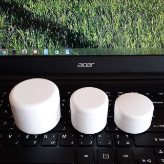 PET Cream Cosmetic Jar w/ Washer 10g - 20g - 50g