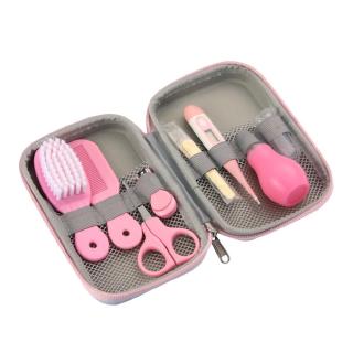 Convenient Daily Baby Nail Clipper Scissors Hair Brush Comb Manicure Care Kit (3)