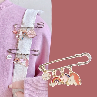 Cute Badge Pin Brooch Unicorn Badge Accessories (3)