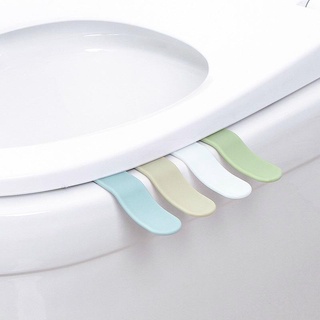 Toilet Seat Cover Sticking Lifter Handle Avoid Touching Hygienic Clean Lifting Sticker