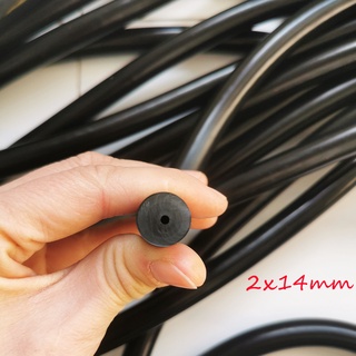 1 Meter Spearfishing rubber tube speargun band ELASTIC latex tube Inter dia 2.5mmx14mm/2mmx14mm/1mmx14mm